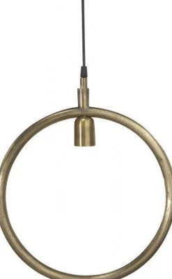 Circle taklampe 35 - Rå messing