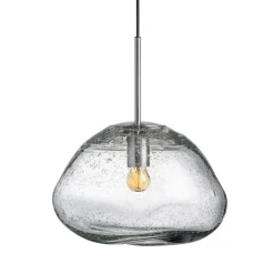 Crystal Stone Ø35 - Klar m/Soda / Stål