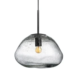 Crystal Stone Ø35 - Klar m/Soda / Svart