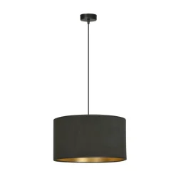 Hilde takpendel 35 cm - Svart/Gullfarget