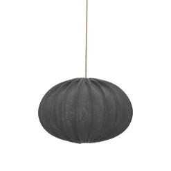 Hilma lampeskjerm 50 cm - Svart