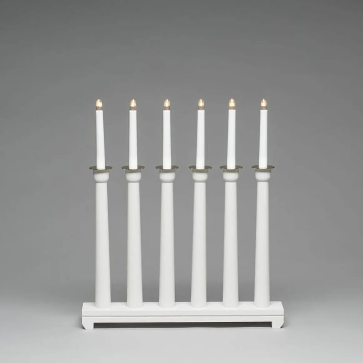 Adventstake 6 armet metall