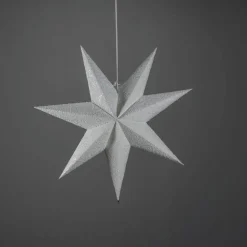 Adventstjerne 60 cm med broderi
