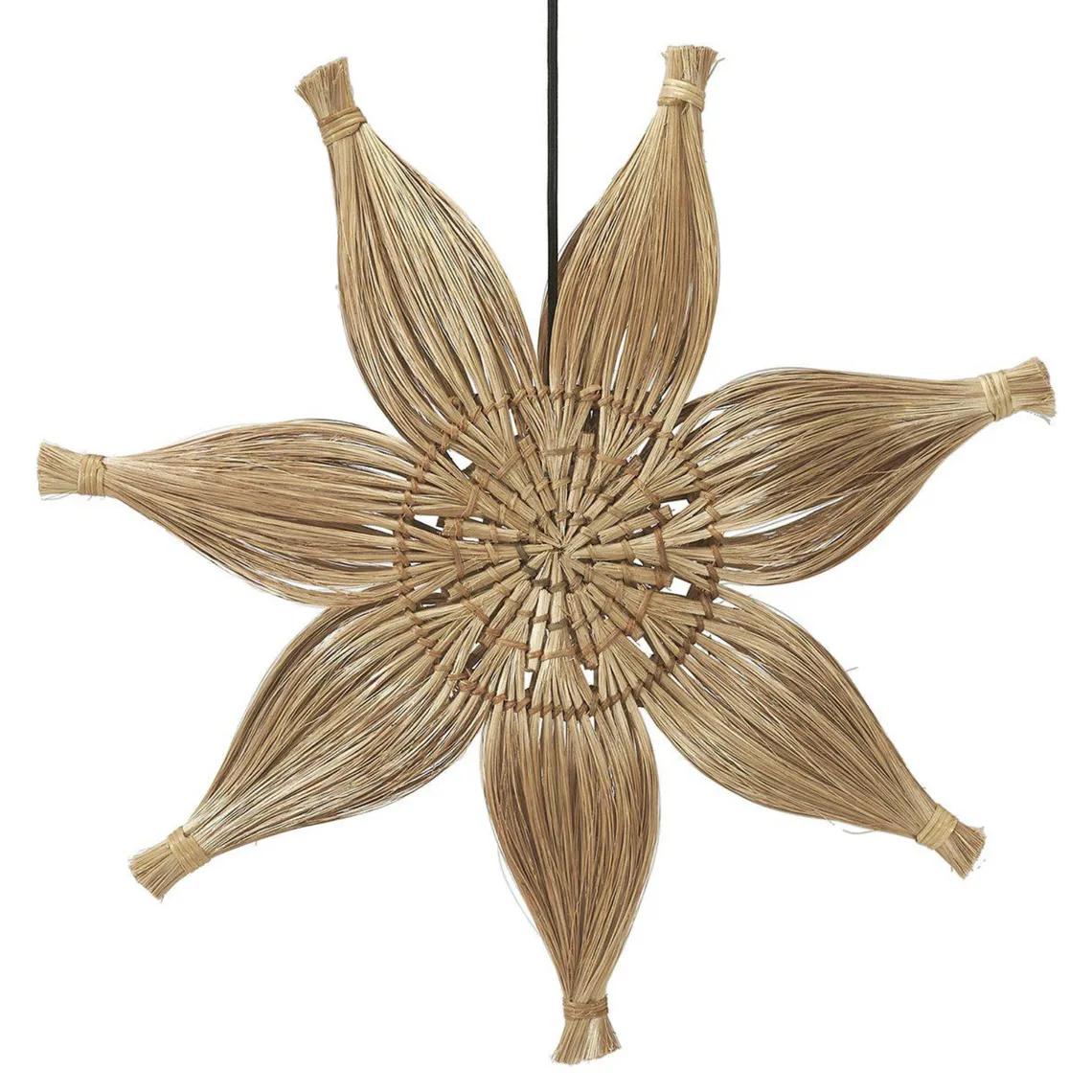 Agnes adventsstjerne 78 cm - Natur - B-vare