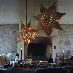 Agnes adventsstjerne 78 cm - Natur - B-vare