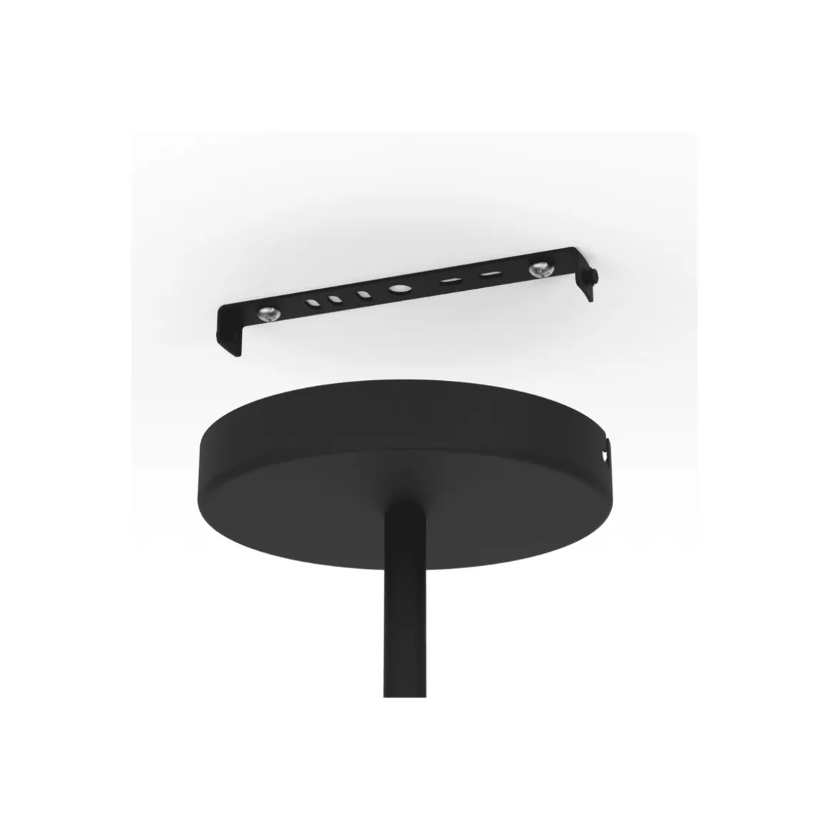 Altamira taklampe 4 lys - Svart/Messing
