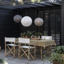 Alva utendørs lampeskjerm 30 cm - Offwhite
