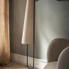 Ancora gulvlampe - Svart/Natural