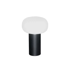 Antibes oppladbar bordlampe 2700/3000/4000K og RGB IP54 Dimbar - Antrasitt grå