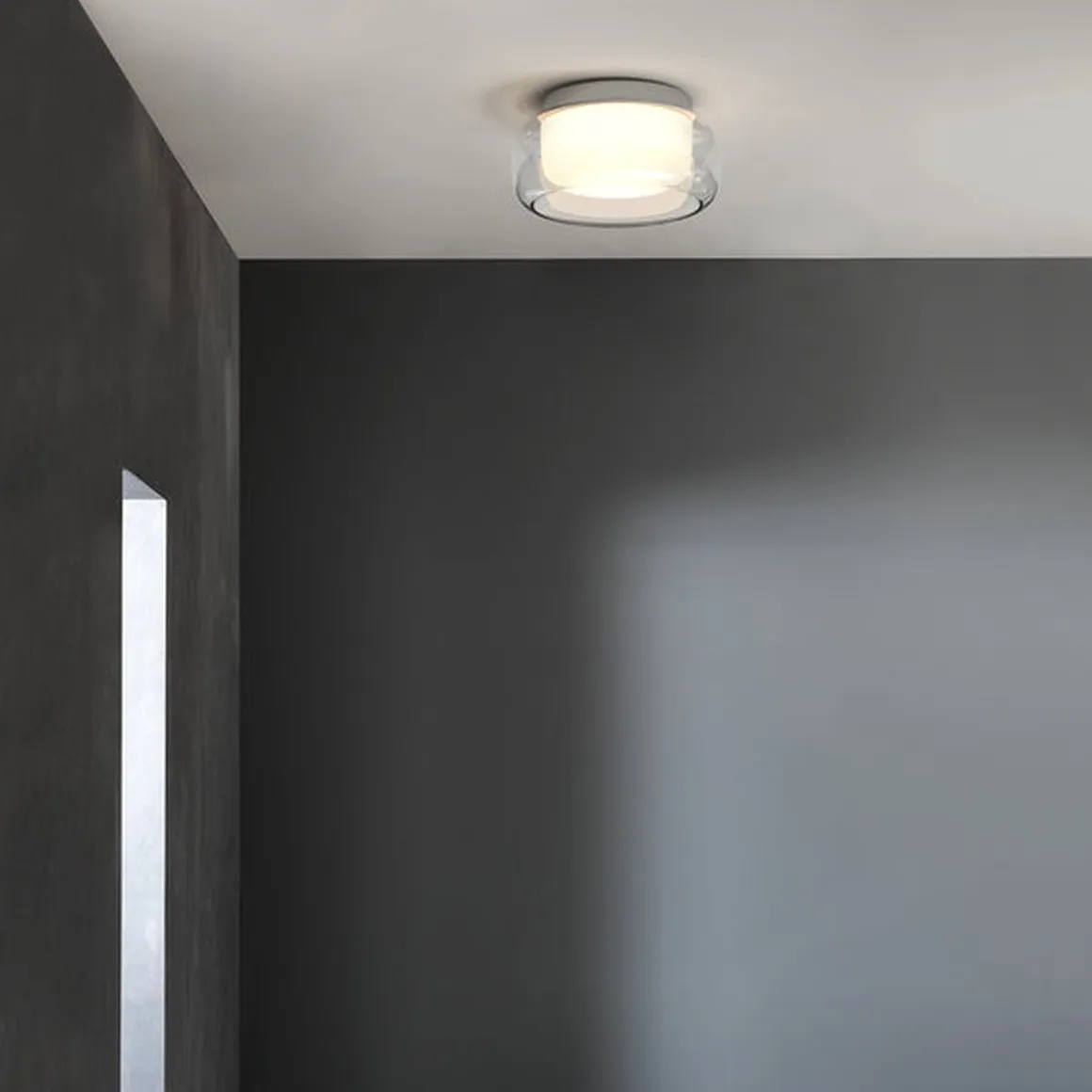 Aquina 360 taklampe IP44 E27