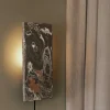 Argilla vegglampe - brun marmor