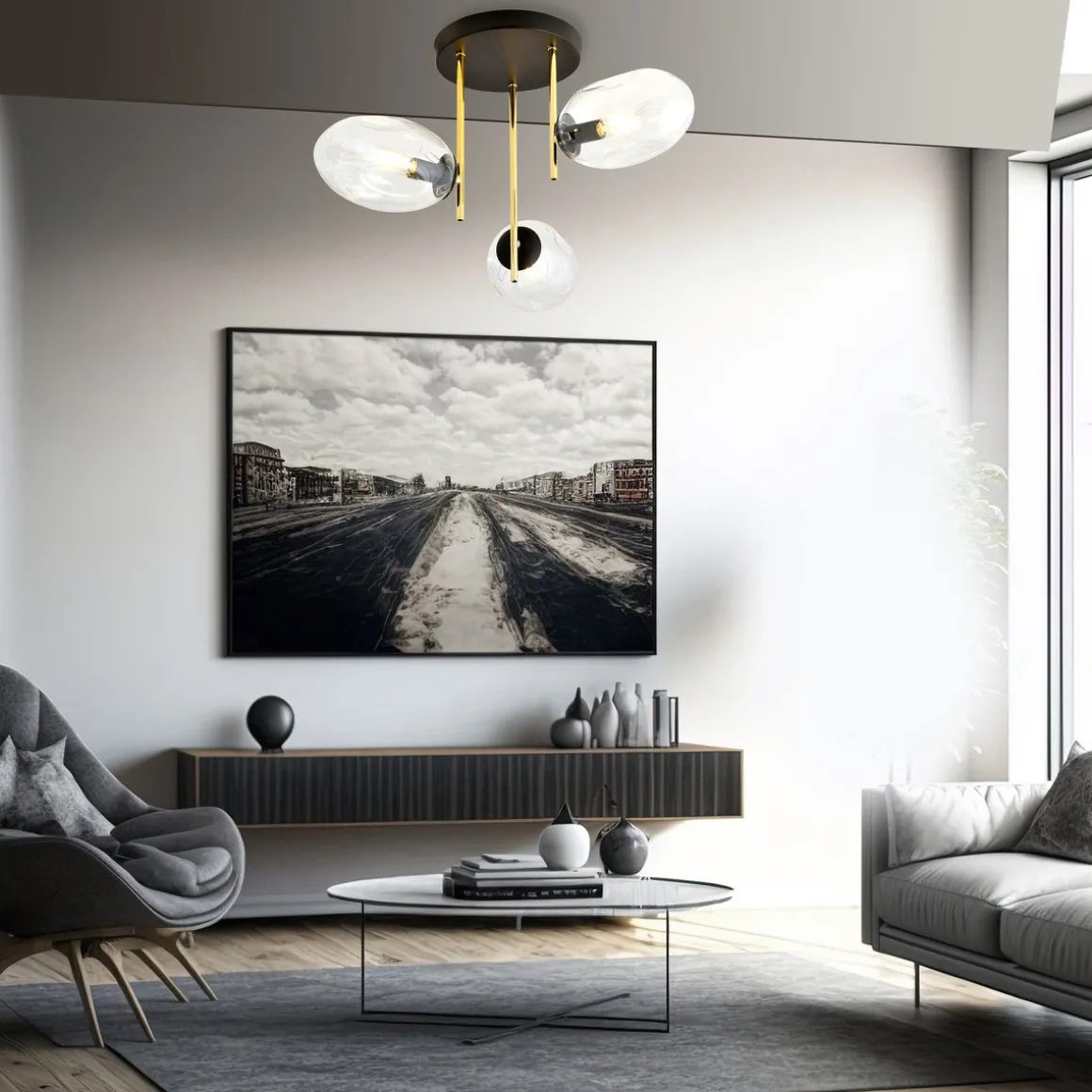 Argo taklampe 3-lys