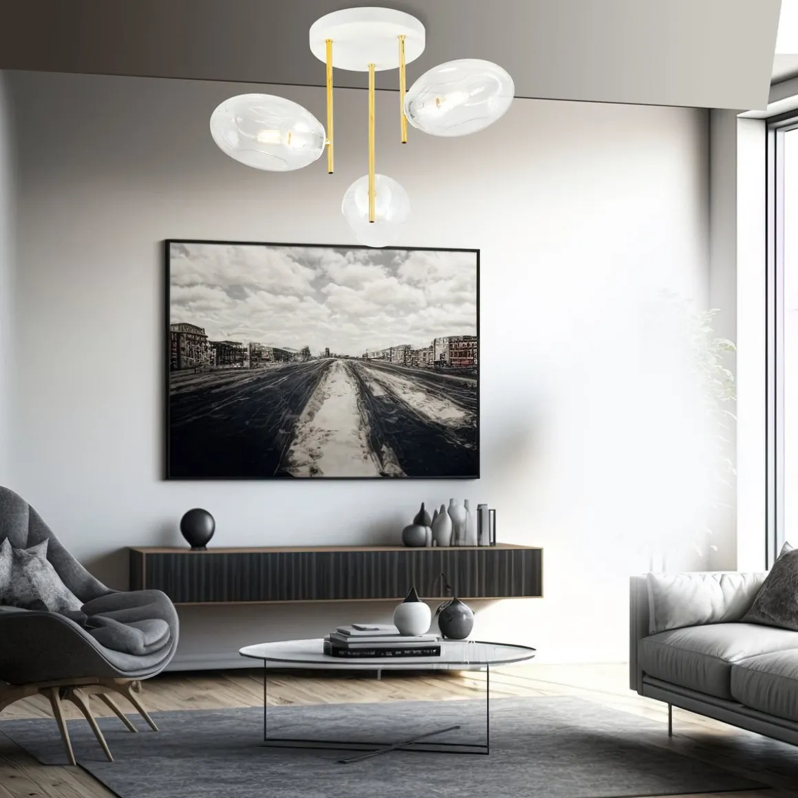 Argo taklampe 3-lys