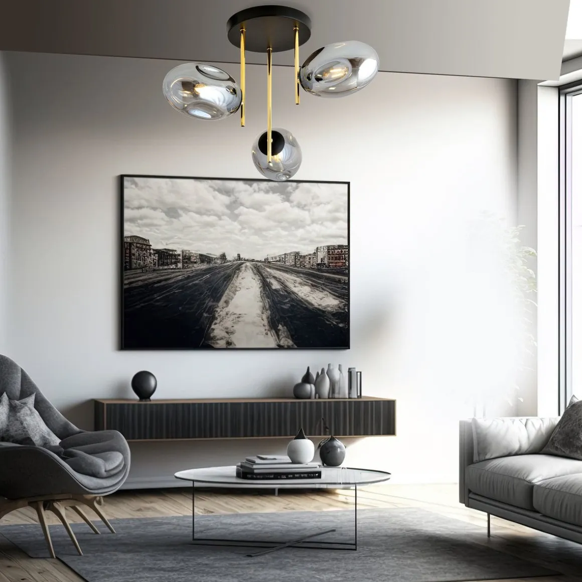 Argo taklampe 3-lys