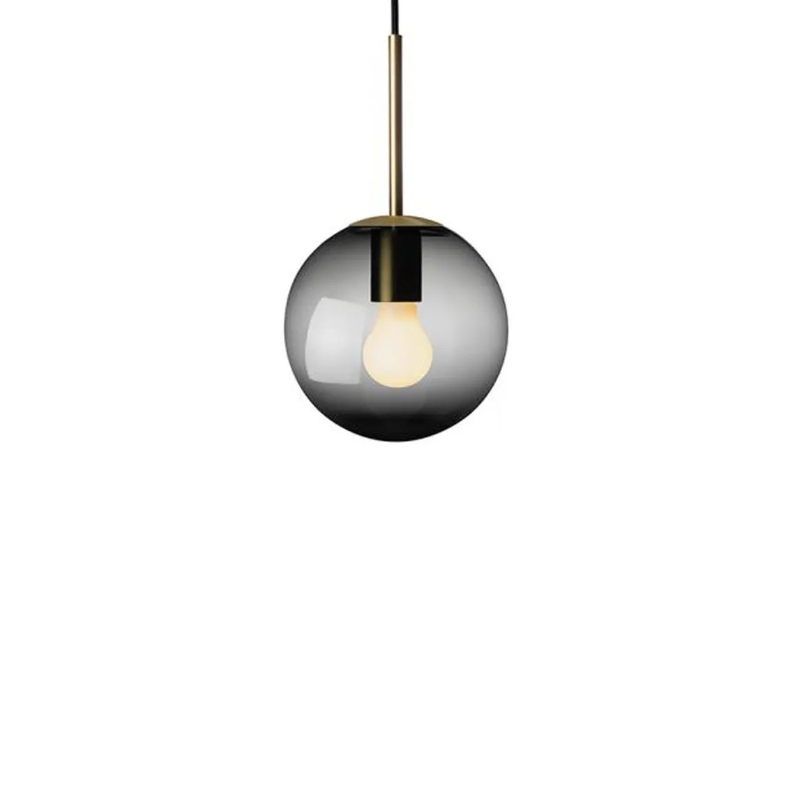 Arkivlampe 4014 16 cm - Grå - Messing