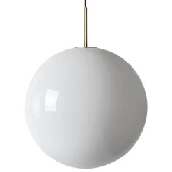 Arkivlampe 4014 - 50 cm - Hvit - Messing
