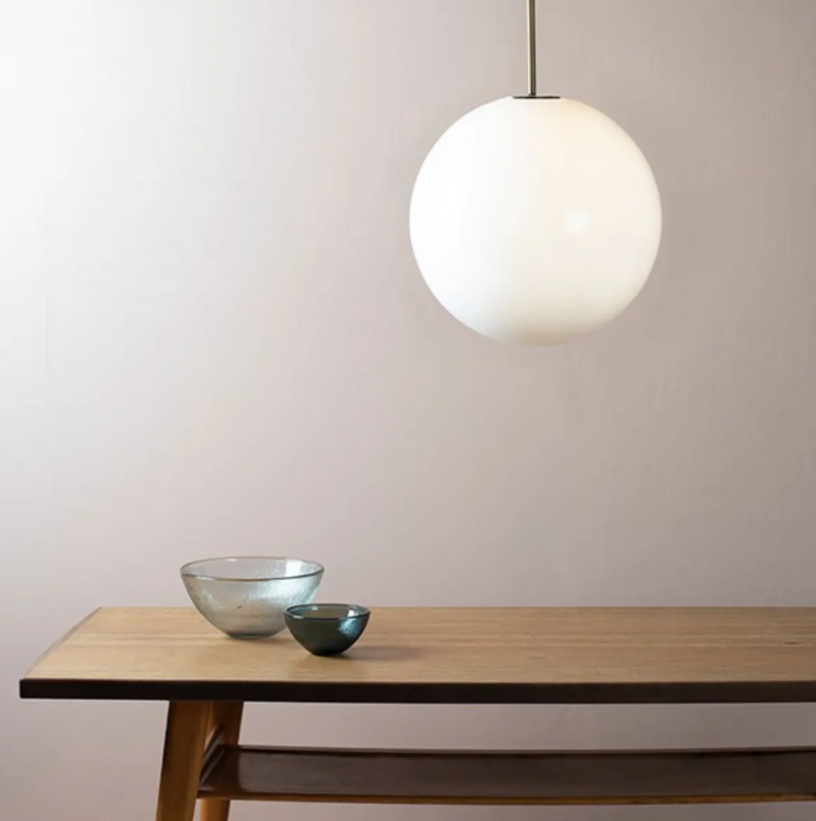 Arkivlampe 4014 40 cm - Hvit - Sort