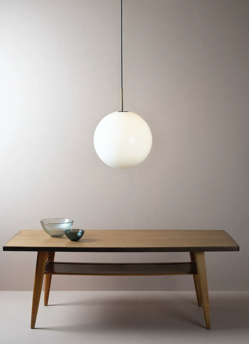 Arkivlampe 4014 30 cm - Hvit - Sort