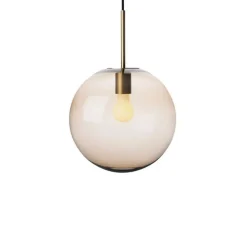 Arkivlampe 4014 25 cm - Kakao - Messing