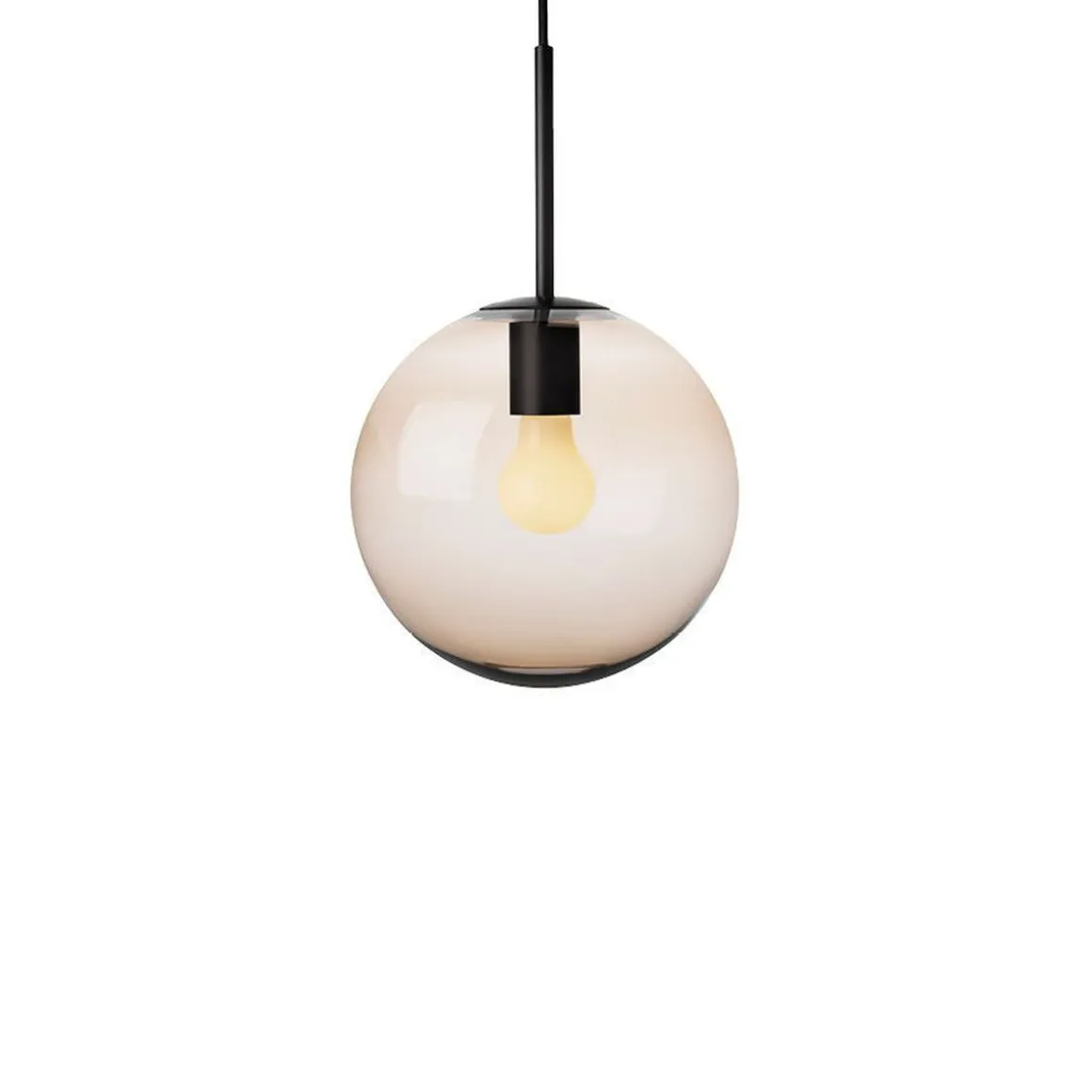 Arkivlampe 4014 25 cm - Kakao - Sort