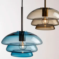 Arkivlampe 4006 Large - Blå - Matt Sort