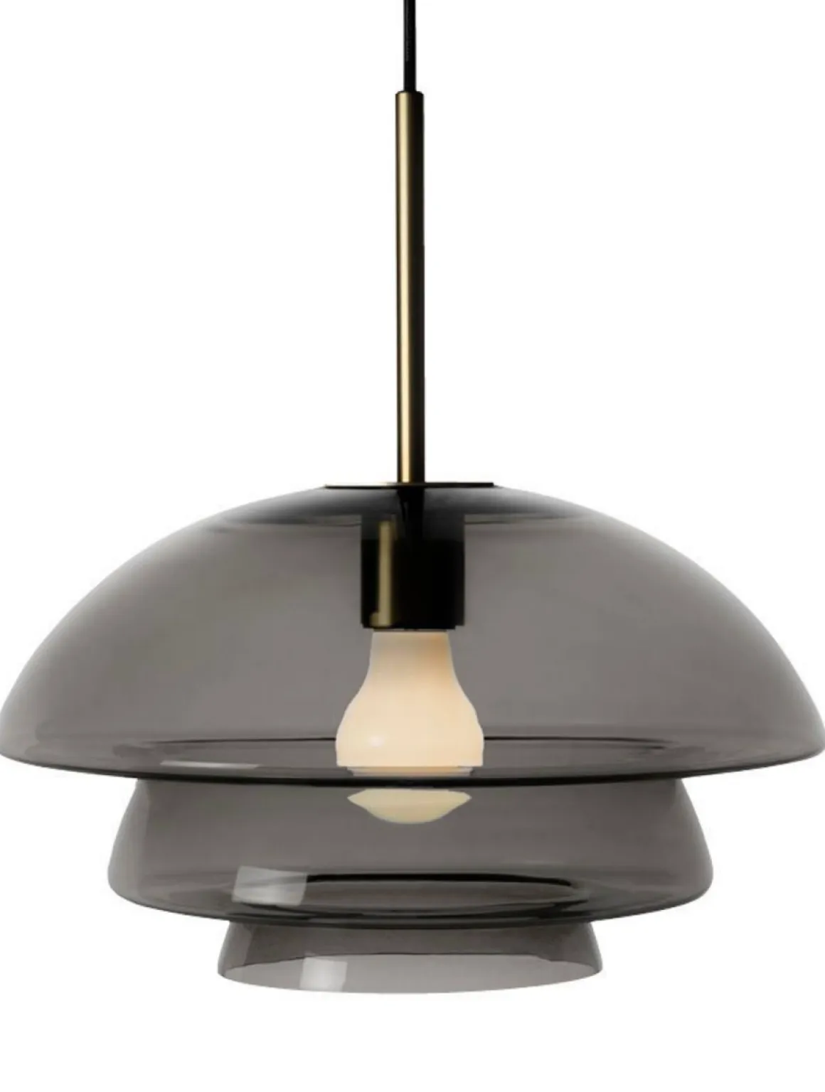 Arkivlampe 4006 Large - Grå - Matt Messing