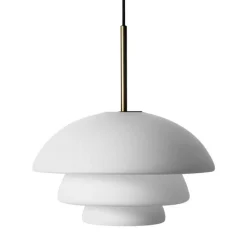 Arkivlampe 4006 Large - Matt Hvit - Messing