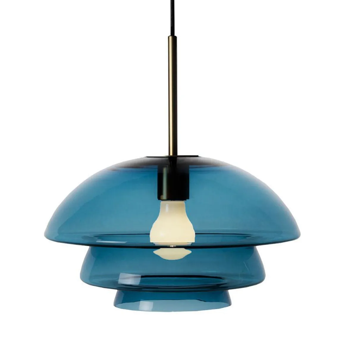Arkivlampe 4006 Small - Blå - Matt Messing