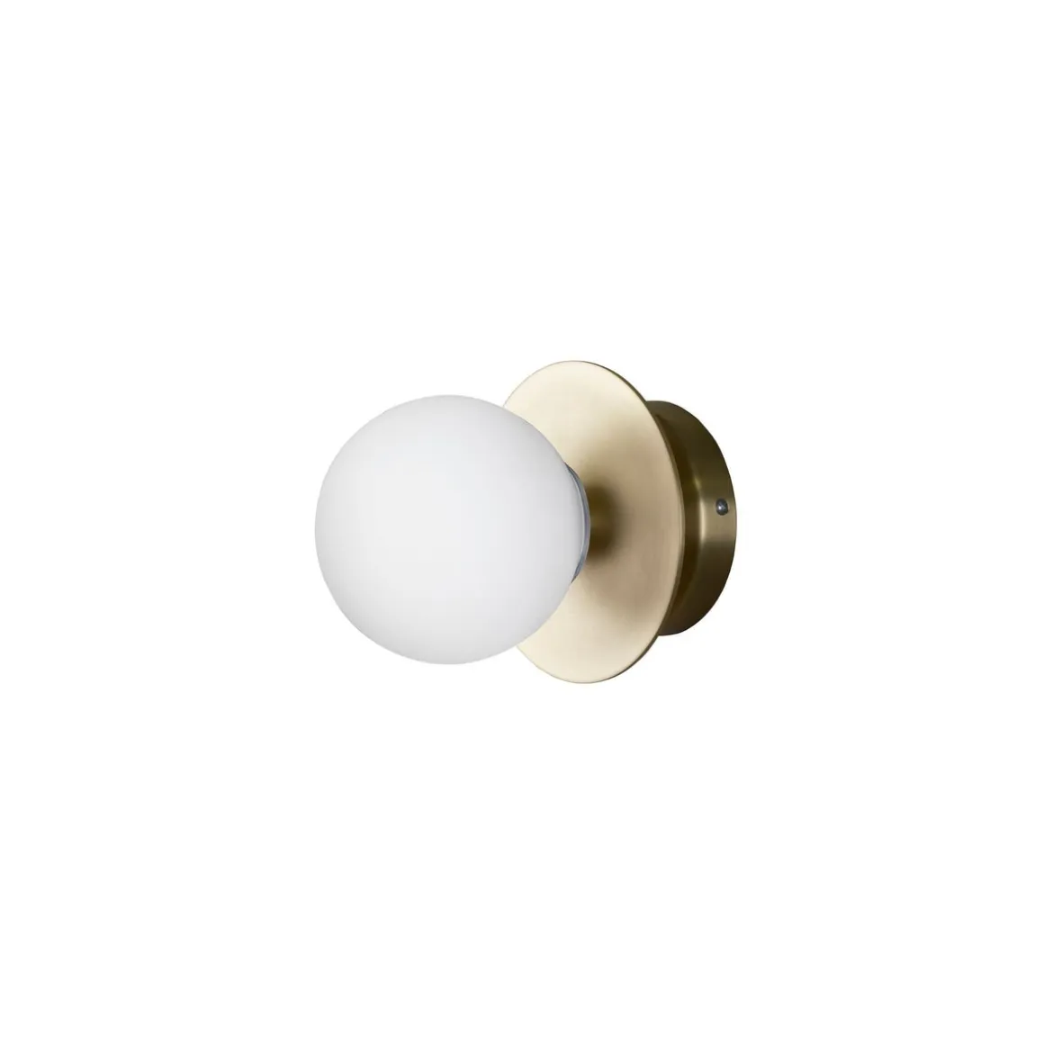 Art deco tak/vegglampe - Messing