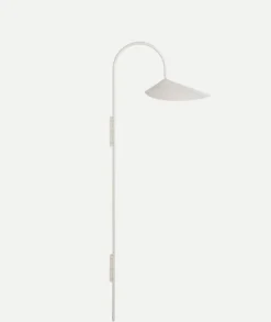 Arum vegglampe lang swing - cashmere