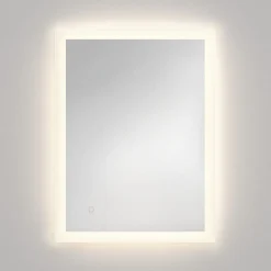 Ascot 800 speil for baderom IP44 50W Led 2700-6000 Kelvin 80x60 cm