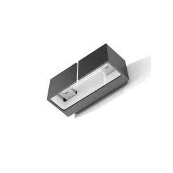 Ask vegglampe opp/ned utendørs 11W 2700K IP65 - Svart
