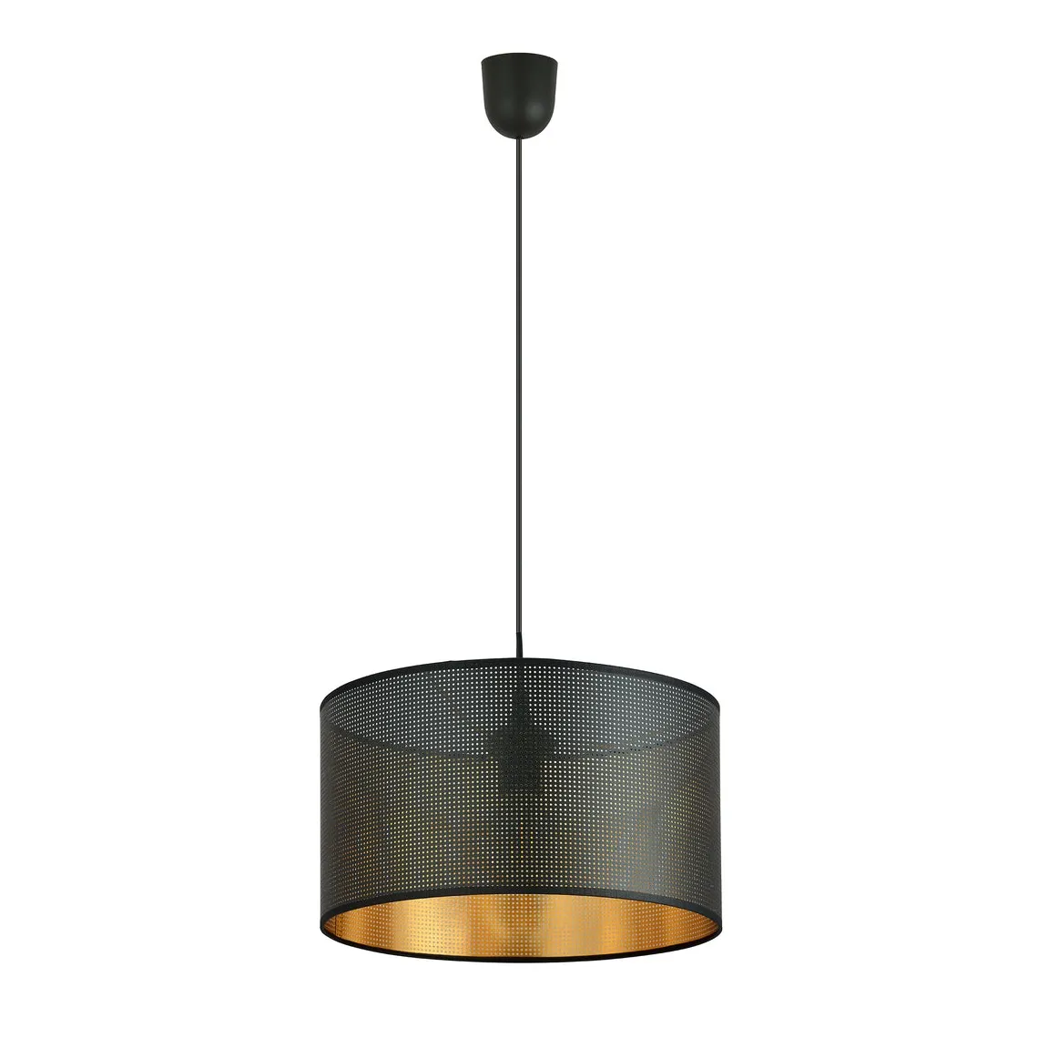 Aston takpendel 35 cm - Svart/Gullfarget