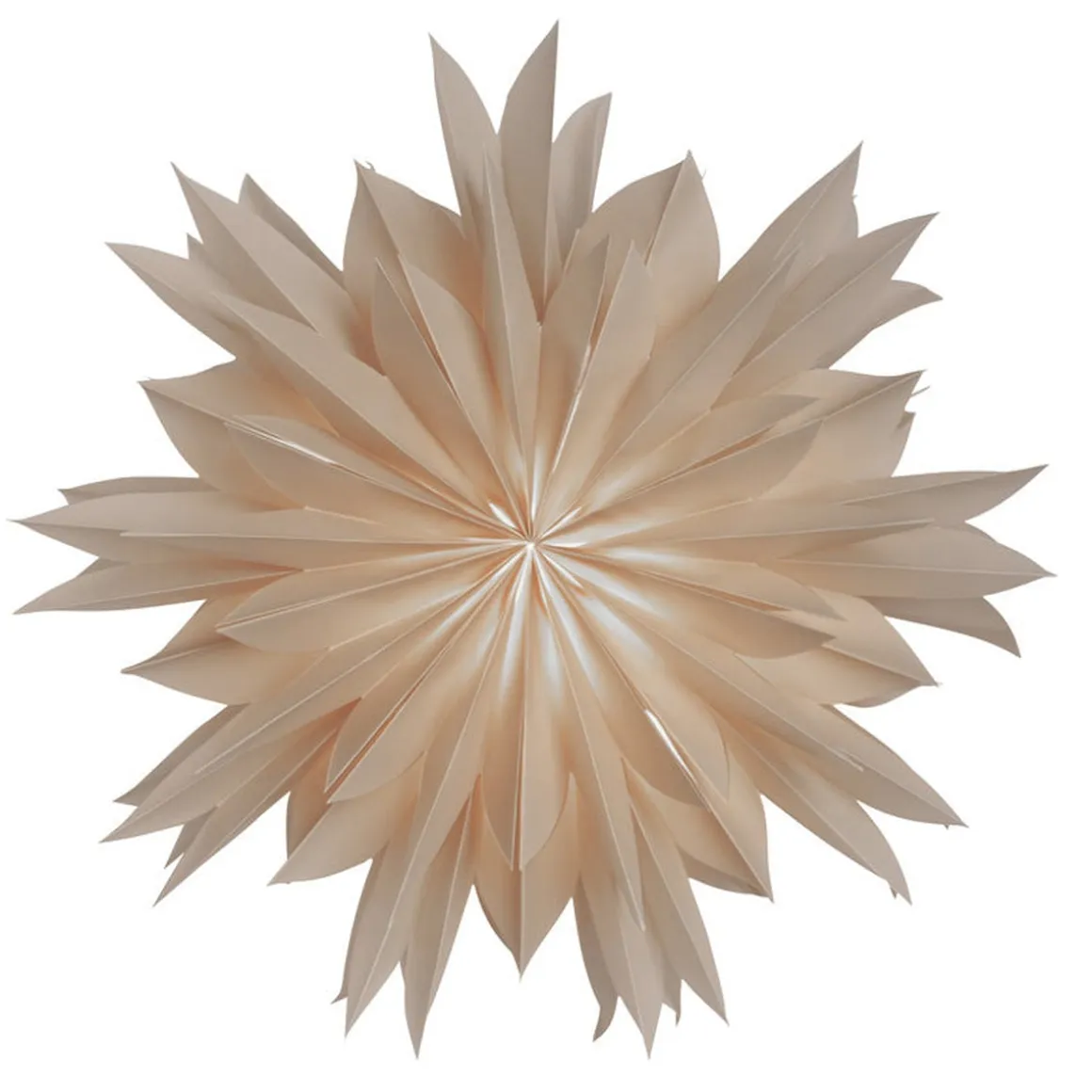 Athena Julestjerne 50 cm Beige