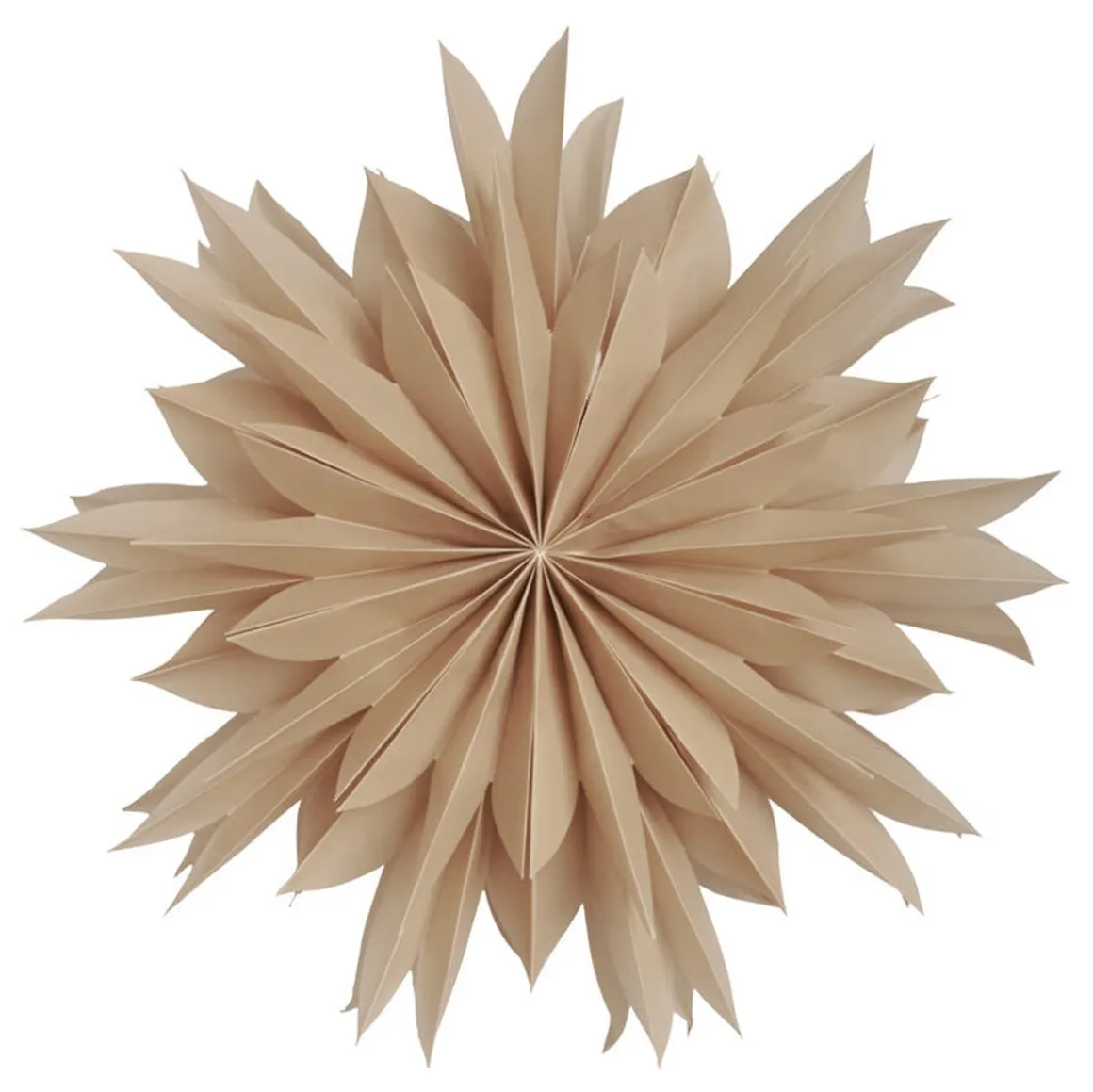 Athena Julestjerne 50 cm Beige