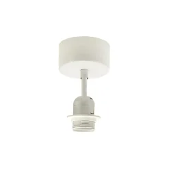 Bacup takkopp 12 cm - Hvit