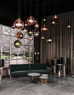 Ballroom taklampe - Grønn