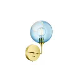 Ballroom Vegglampe 37 cm - Blå