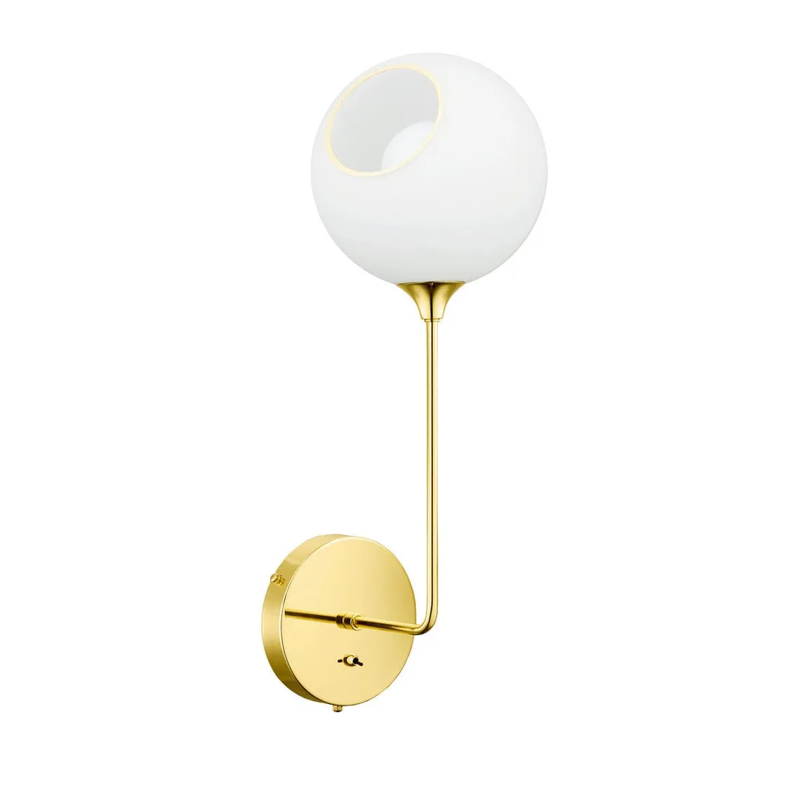 Ballroom Vegglampe 57 cm - Hvit