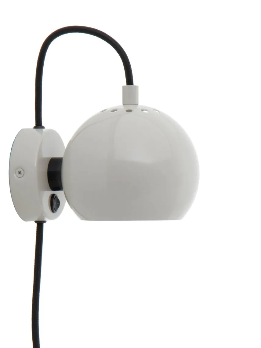 Ball vegglampe Ø12 cm
