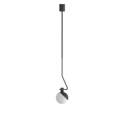 Baluna taklampe - Svart/Opal