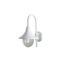 Bari vegglampe ned - Hvit