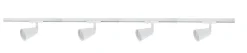Bocca spotskinne 4 spotter 2 meter - Pure white