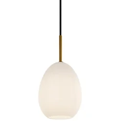 Bodø takpendel 14 cm - Opal hvit