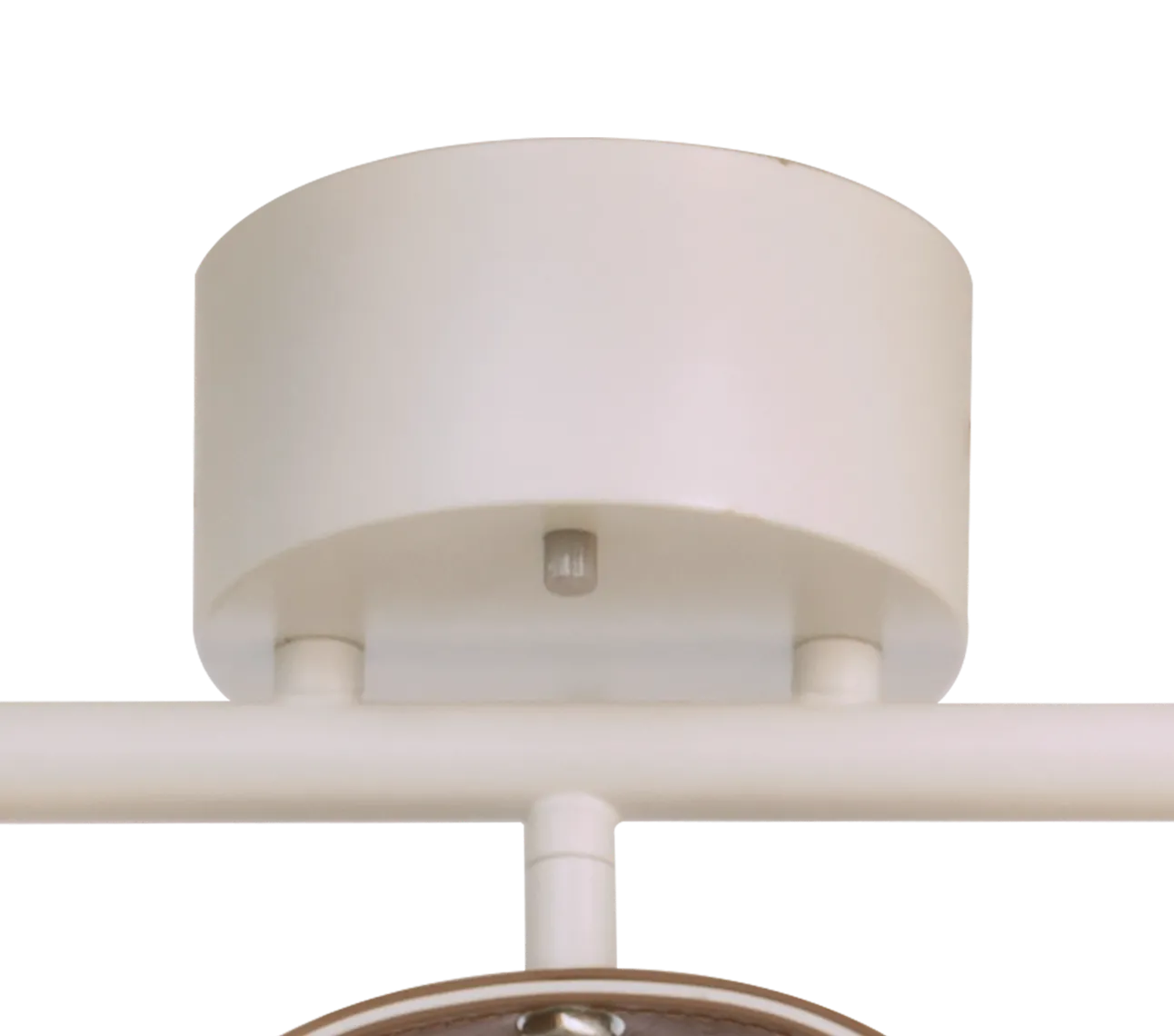 Bow taklampe - Hvit/Brun