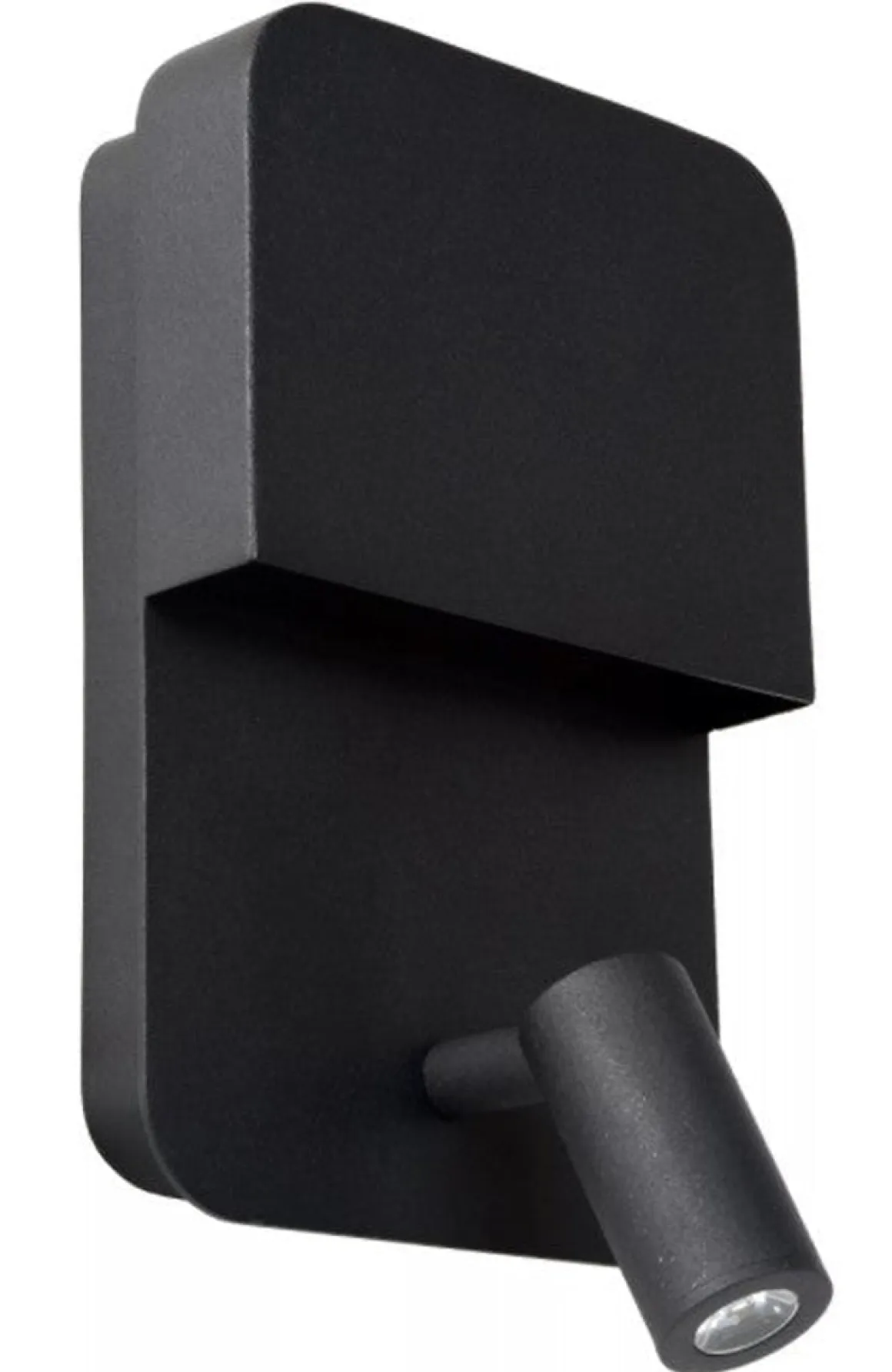 Boxer vegglampe 10W 3000 Kelvin m/USB - Svart