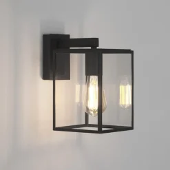 Box Lantern 270 vegglampe utendørs - Svart