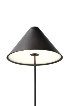 Brolly bærbar bordlampe - Svart
