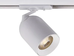 Bullet 2 meter spottskinne med 4 spotter 1T GU10 - Pure white