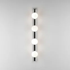 Cabaret 4 vegglampe for baderom IP44 - Polert krom